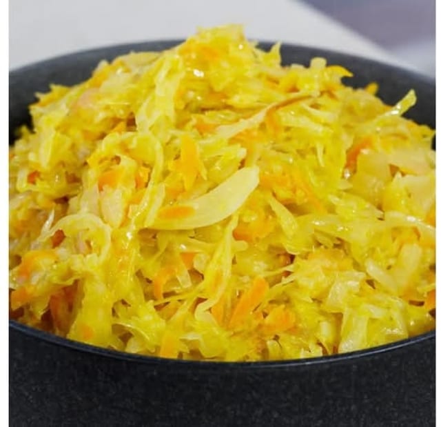 Braised Cabbage.