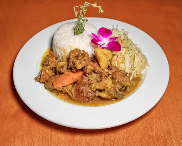 Curry Goat.
