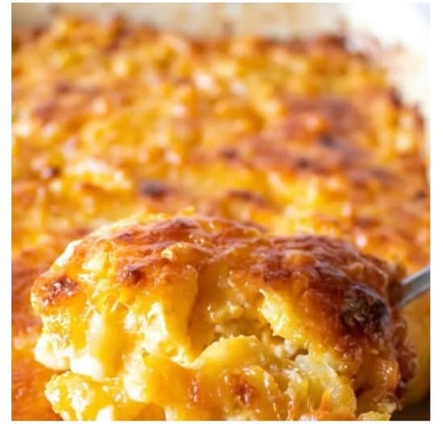Baked Mac & Cheese.