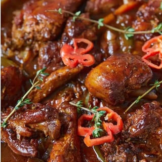 Brown Stew Chicken